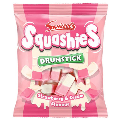 Swizzels Squashies Strawberry & Cream 140g Botiga