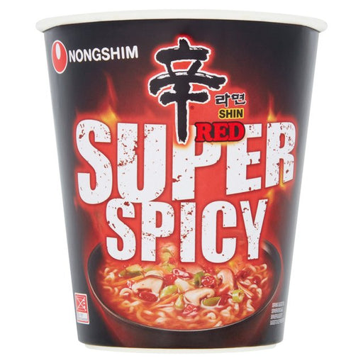 Nongshim Red Super Spicy Noodles (Cup) 68g Botiga