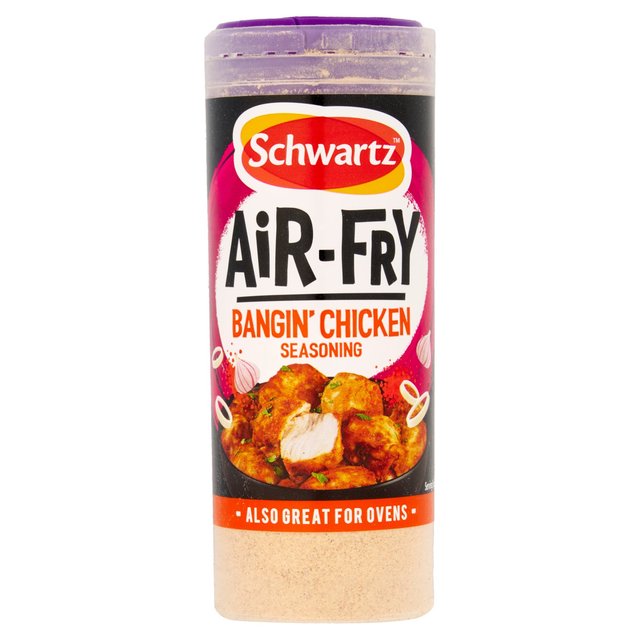 Schwartz Air Fryer Bangin' Chicken Seasoning Drum 140g Botiga