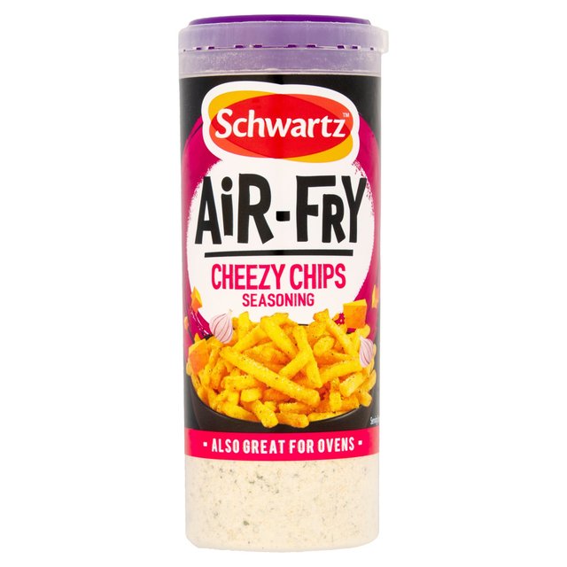 Schwartz Air Fryer Cheezy Chips Seasoning Drum 140g Botiga