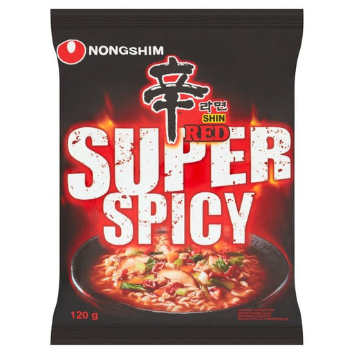 Nongshim Shin Red Ramyun Noodles Super Hot 120g Botiga