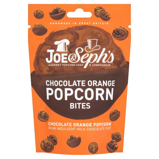 Joe & Seph's Orange Chocolate Popcorn Bites 63g Botiga