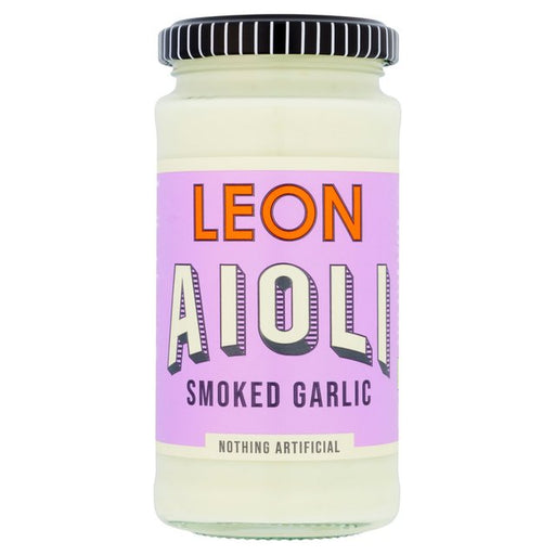 LEON Smoked Garlic Aioli 240ml Botiga