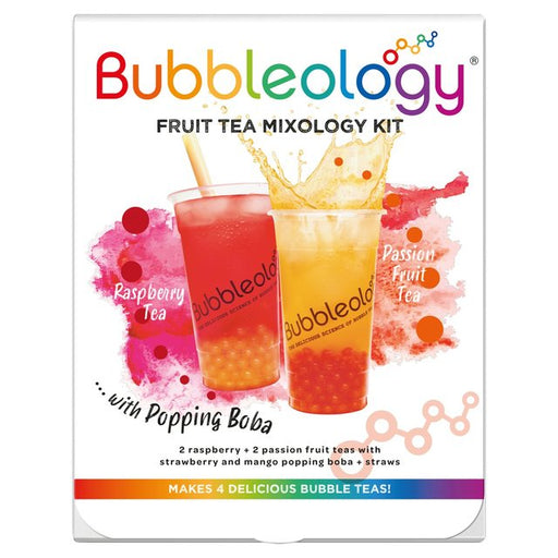 Bubbleology Fruit Bubble Tea Mixology Kit with Popping Bobba 430g Botiga