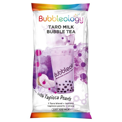 Bubbleology Taro Milk Bubble Tea with Tapioca Pearls 80g Botiga