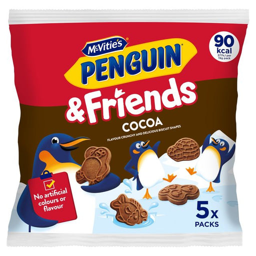 McVitie's Penguin & Friends Cocoa Mini Biscuits 5 per pack Botiga