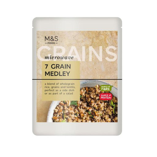 M&S Microwave 7 Grain Medley 250g Botiga