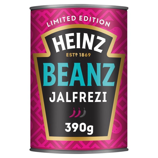 Heinz Tinned Baked Beans Jalfrezi 390g Botiga