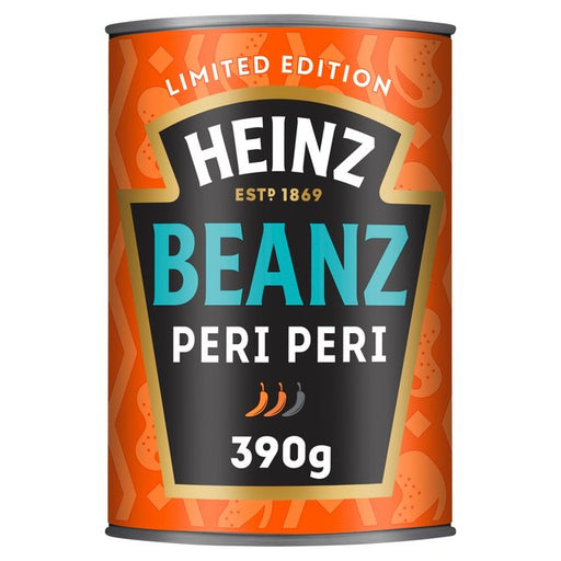 Heinz Tinned Baked Beans Peri Peri 390g Botiga