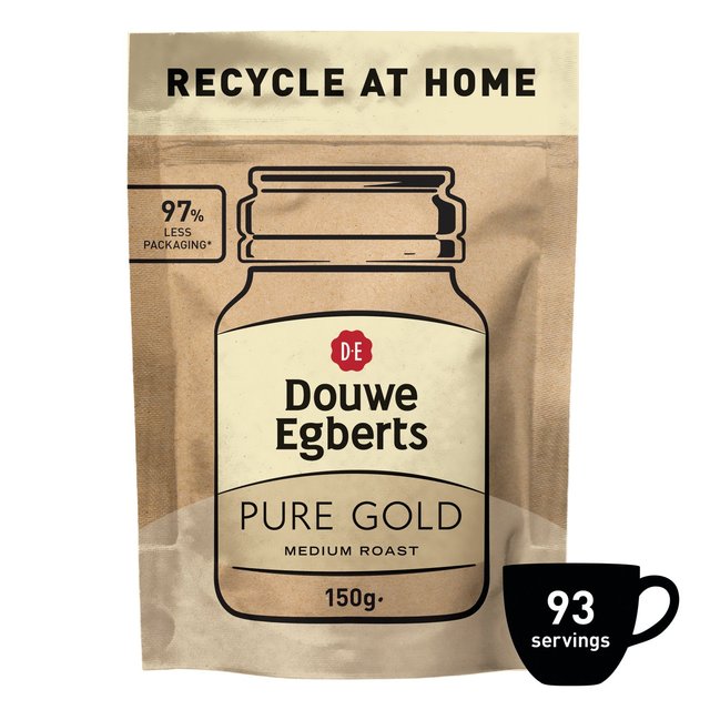 Douwe Egberts Pure Gold Instant Coffee Refill 150g Botiga