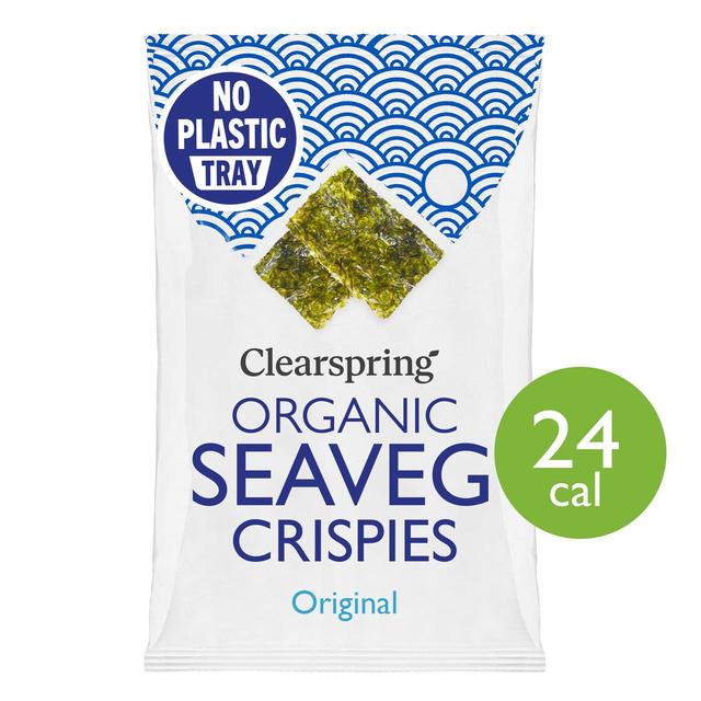 Clearspring Organic Seaveg Crispies Original 4g Botiga