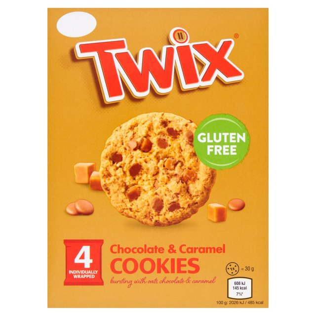 Twix Gluten Free Chocolate & Caramel Cookies 120g Botiga