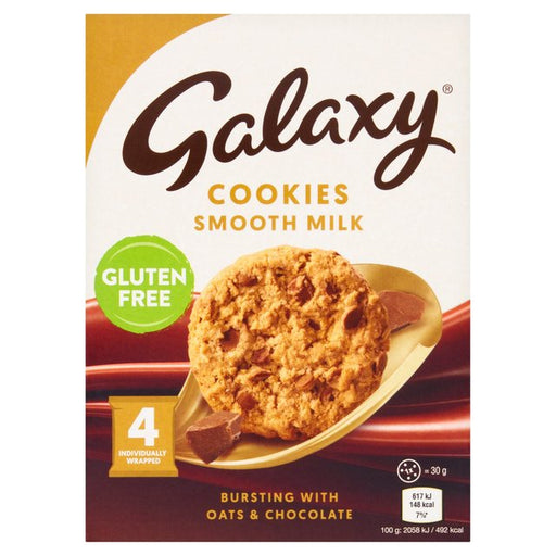 Galaxy Gluten Free Smooth Milk Cookies 120g Botiga