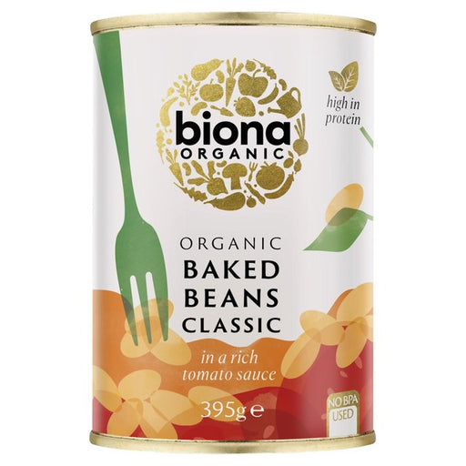 Biona Organic Baked Beans in Rich Tomato Sauce 400g Botiga