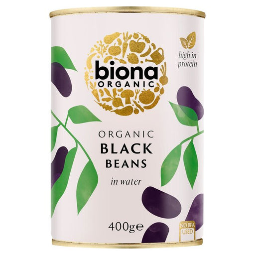 Biona Organic Black Beans in Water 400g Botiga