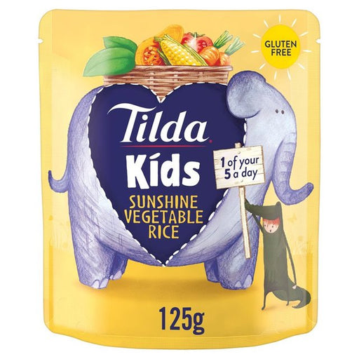 Tilda Kids Sunshine Vegetable Rice 125g Botiga