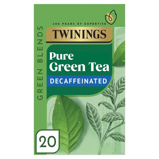 Twinings Decaffeinated Green Tea 20 per pack Botiga