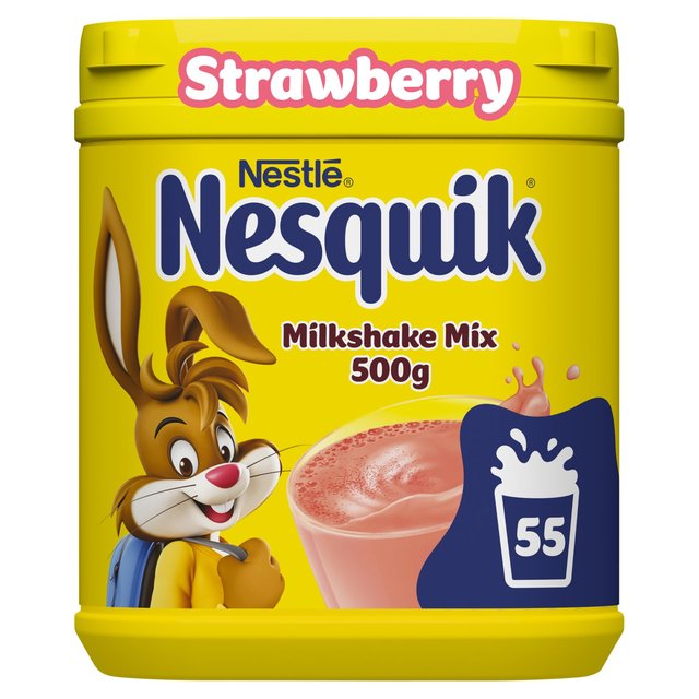 Nesquik Strawberry Milkshake Tub 500g Botiga
