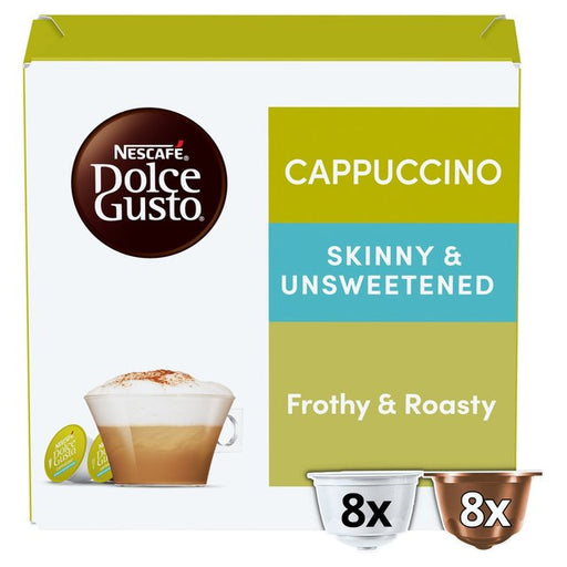 Nescafe Dolce Gusto Skinny Cappuccino Pods 8 per pack Botiga