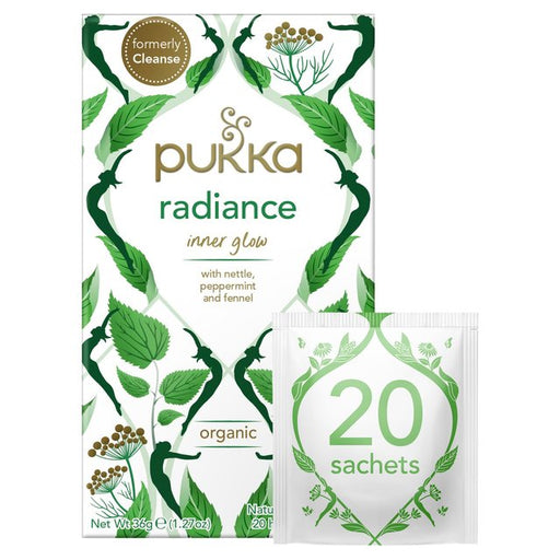 Pukka Tea Organic Radiance Tea Bags 20 per pack Botiga