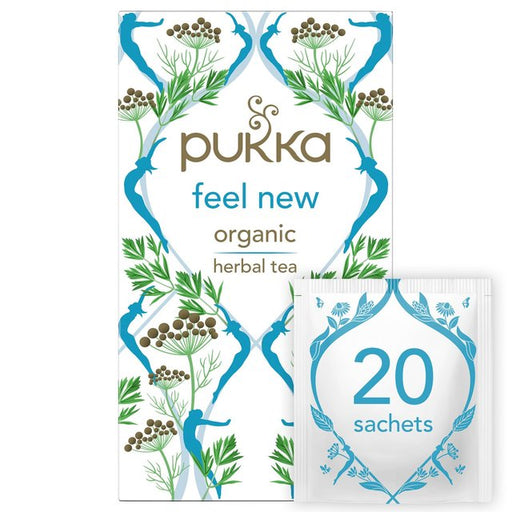 Pukka Tea Feel New Tea Bags 20 per pack Botiga