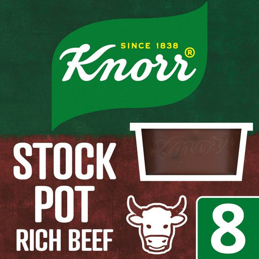 Knorr 8 Rich Beef Stock Pot 8 x 28g Botiga