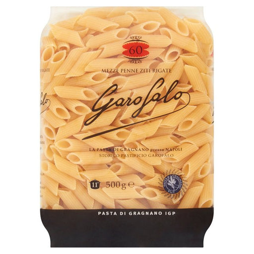 Garofalo Mezze Penne Rigate Pasta 500g Botiga