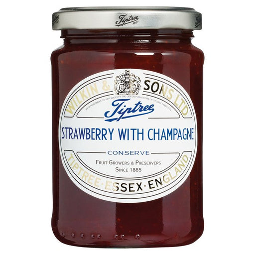 Tiptree Strawberry Conserve with Champagne 340g Botiga