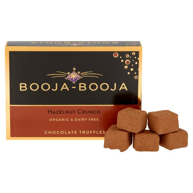 Booja Booja Dairy Free Hazelnut Crunch Chocolate Truffles 92g Botiga