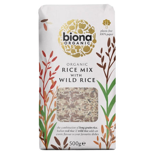 Biona Organic Wild Rice Mix 500g Botiga