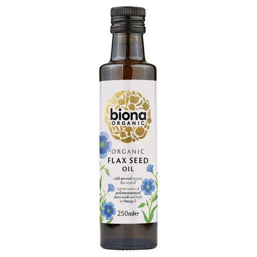 Biona Organic Cold Pressed Flax Seed Oil 250ml Botiga