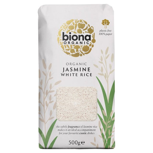 Biona Organic Jasmine Rice White 500g Botiga