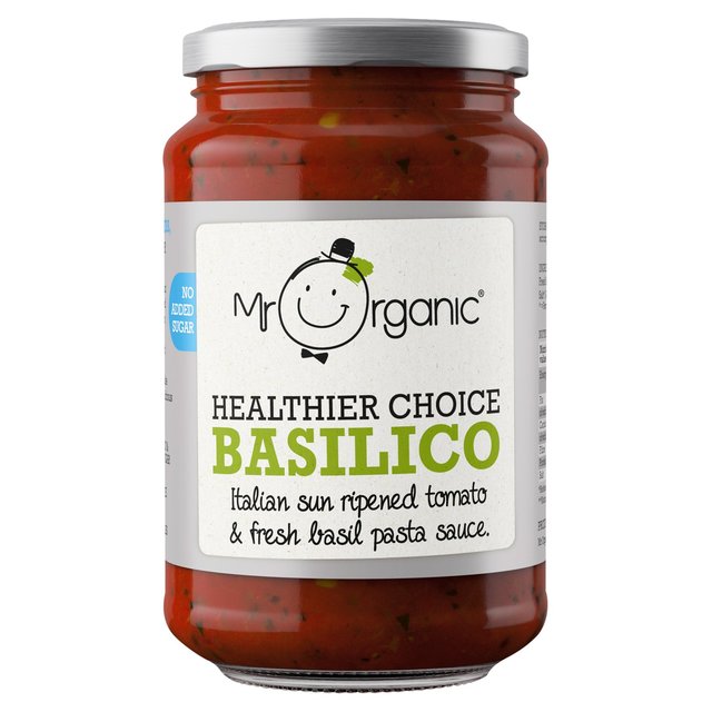 Mr Organic Basilico Pasta Sauce 350g Botiga