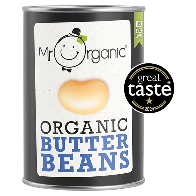 Mr Organic Butter Beans 400g Botiga