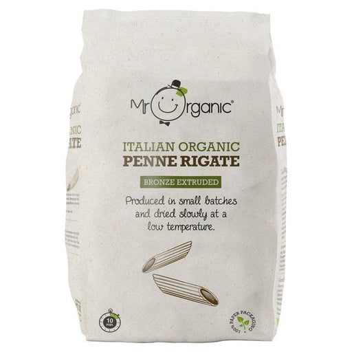 Mr Organic Italian Penne Pasta 500g Botiga