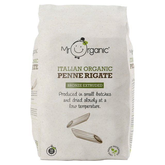 Mr Organic Italian Penne Pasta 500g Botiga