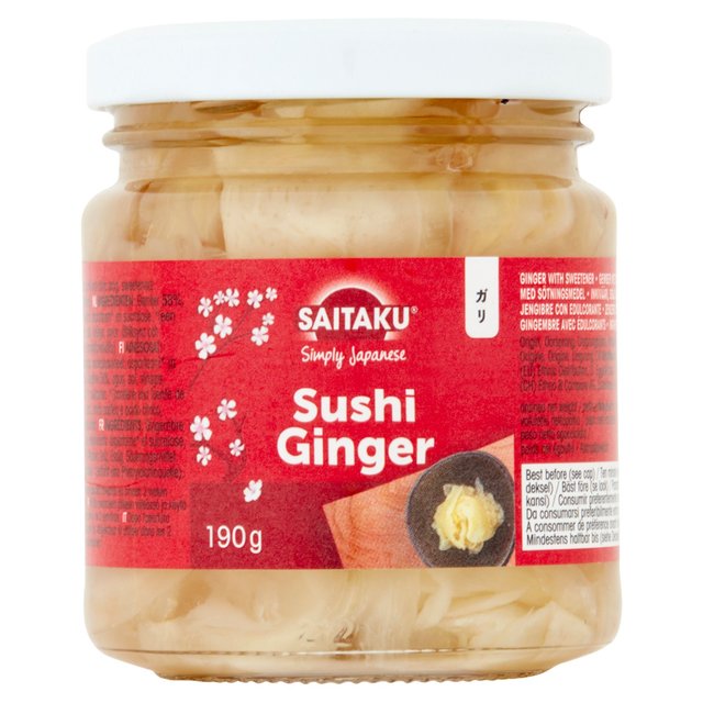 Saitaku Sushi Pickled Ginger 190g Botiga