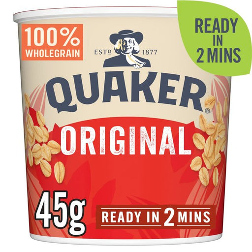 Quaker Oat So Simple Original Porridge Cereal Pot 45g Botiga