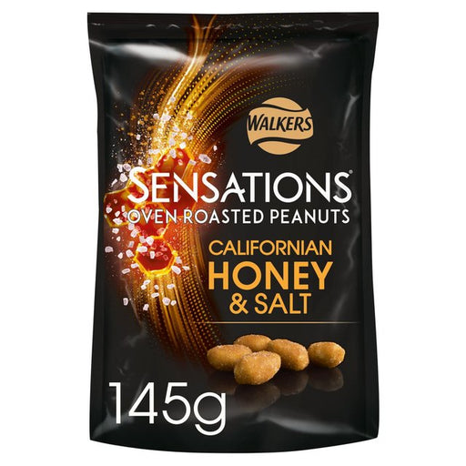 Sensations Californian Honey & Salt Roasted Sharing Peanuts 145g Botiga