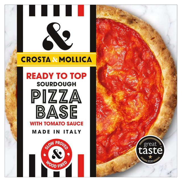 Crosta & Mollica Pizza Base with Tomato Sauce 270g Botiga