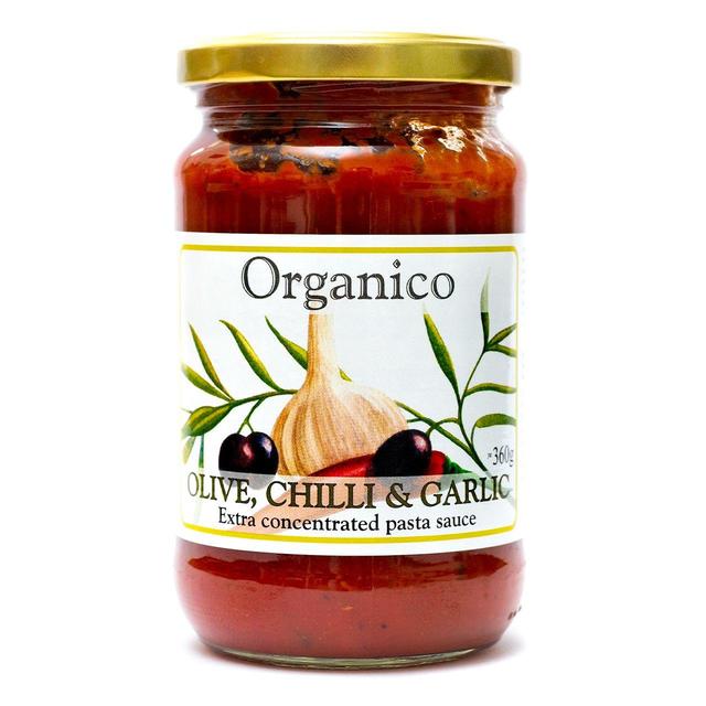 Organico Olive Chilli & Garlic Pasta Sauce 360g Botiga