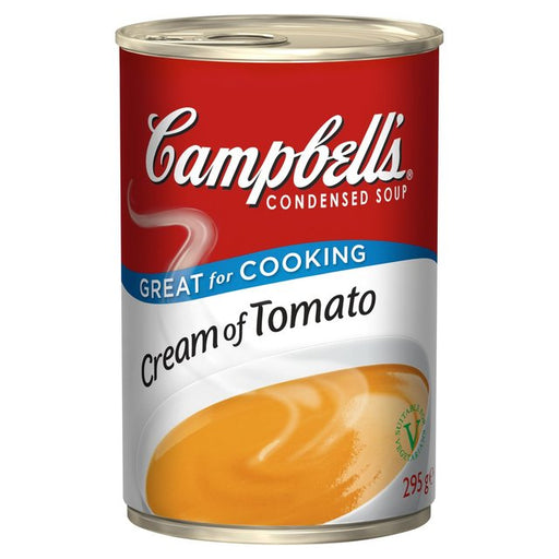 Campbell's Cream Of Tomato Condensed Soup 295g Botiga