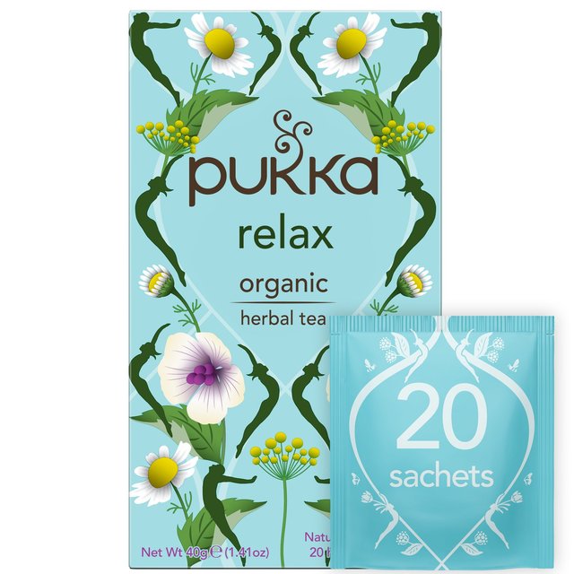Pukka Organic Relax Tea Bags 20 per pack Botiga