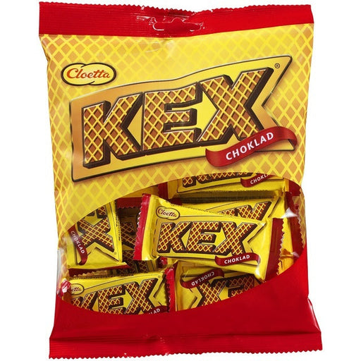 Cloetta Kex Choklad Chocolate Filled Mini Wafers 156g Botiga