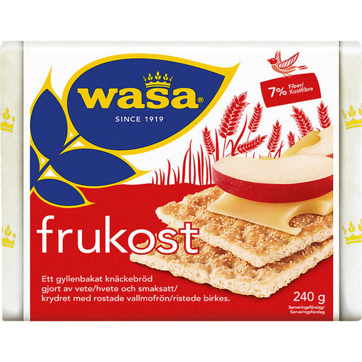 Wasa Frukost Wheat Crispbread with Poppy Seed 240g Botiga