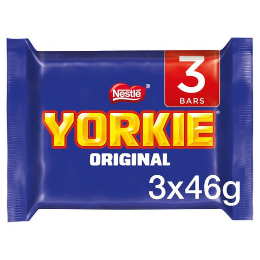 Yorkie Original Milk Chocolate Bar Multipack 3 x 46g Botiga