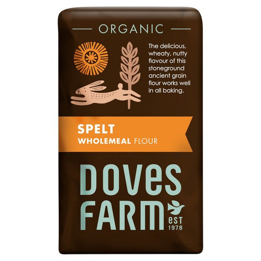 Doves Farm Organic Wholemeal Spelt Flour 1kg Botiga