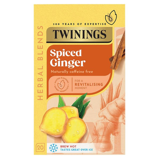 Twinings Spiced Ginger Tea 20 per pack Botiga