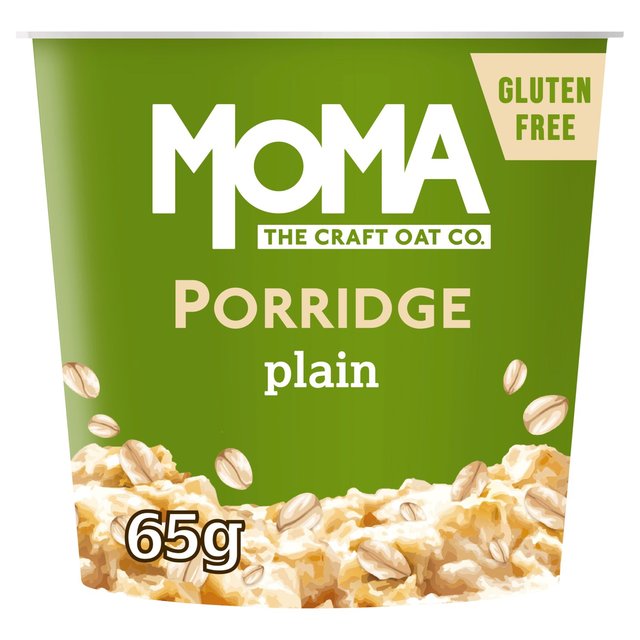 MOMA Plain Jumbo Oat Porridge Pot Gluten Free 65g Botiga