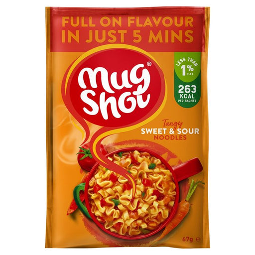 Mug Shot Spicy Sweet & Sour Noodles 67g Botiga